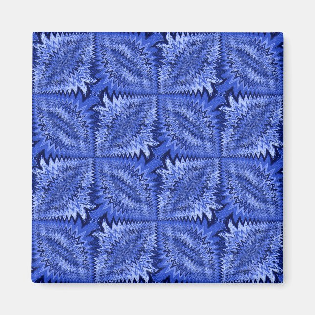 Garden en Bleu...... Magnet (Front)