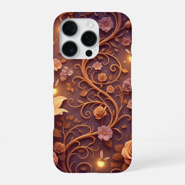 Garden Enchanting sunset iPhone Case (Back)
