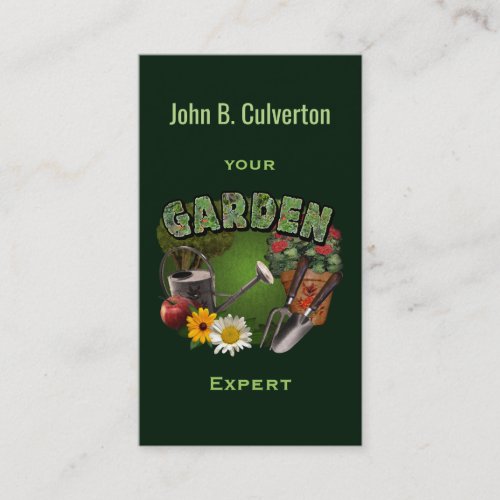 Garden Expert Business Card