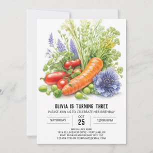 Garden Explorers Birthday Invitation