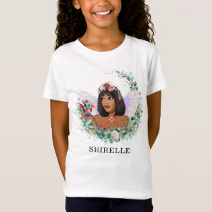 Garden Fairy and Baby Dragon Personalized T-Shirt