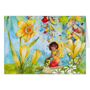 Garden Fairy Greeting Card