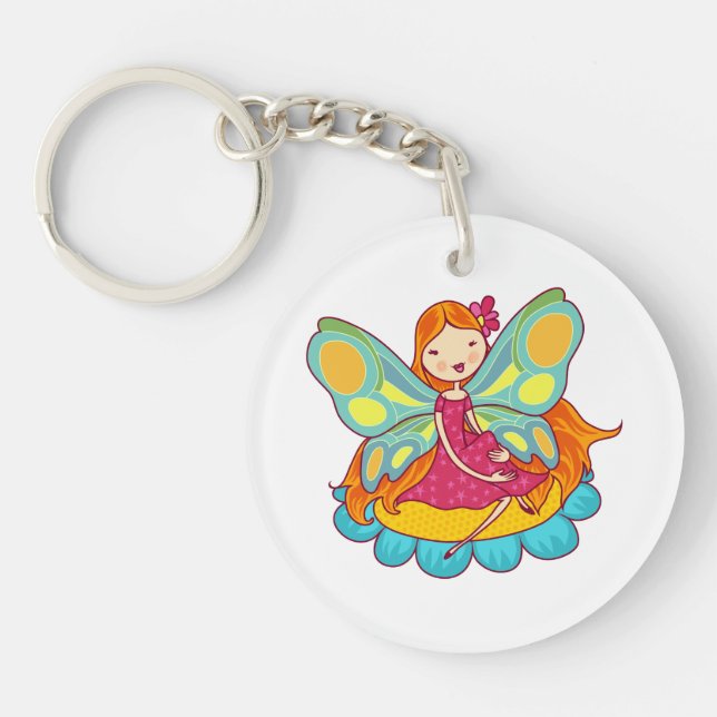 Garden Fairy Keychain (Front)