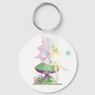 Garden fairy keychain