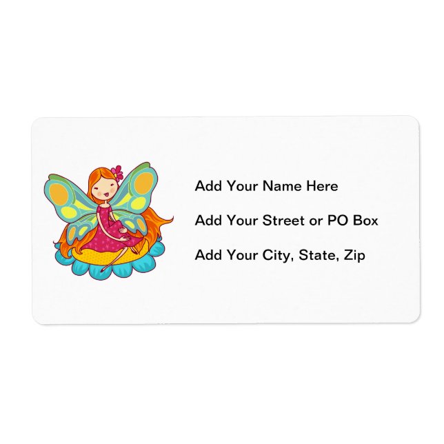 Garden Fairy Label (Front)