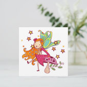 Garden Fairy on Mushroom (Standing Front)