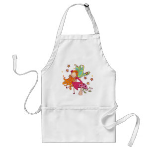 Garden Fairy on Mushroom Adult Apron