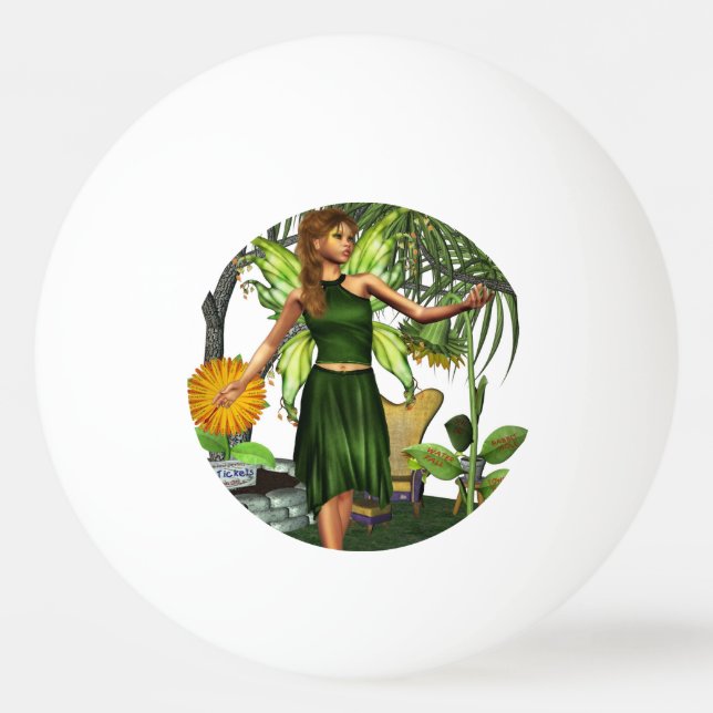 Garden Fairy Ping-Pong Ball (Front)