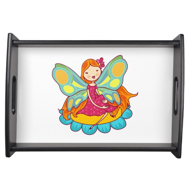 Garden Fairy Serving Tray (Front)
