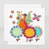 Garden Fairy With Flowers (Front/Back)