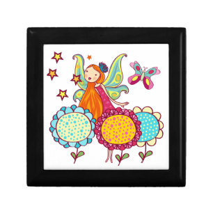 Garden Fairy With Flowers Gift Box