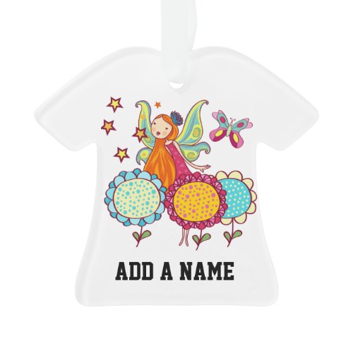 Garden Fairy With Flowers Ornament
