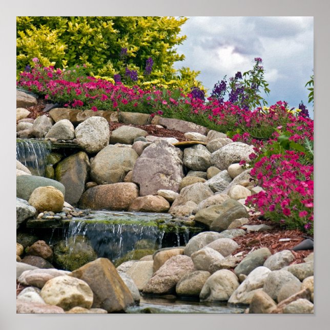 Garden Falls Poster (Front)