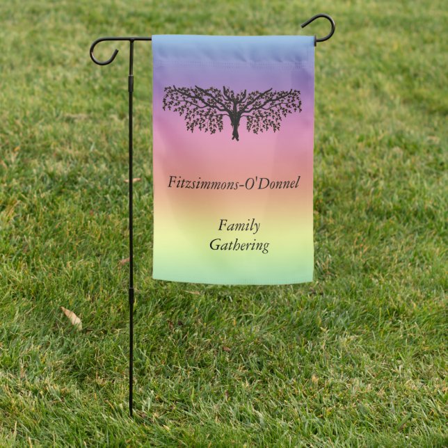 Garden Flag - Family Gathering (In SItu)