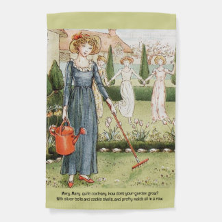 Garden Flag "Mary Mary Quite Contrary" Greenaway