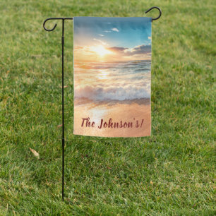 Garden Flag with Your Family Name!