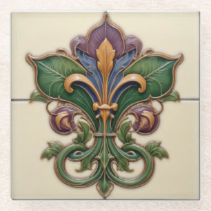 Garden Fleur-de-Lis Coaster
