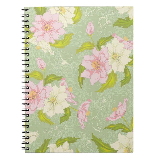 Garden Floral Notebook (Front)