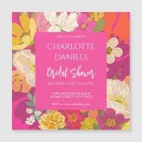 Garden Floral Pink Bridal Shower