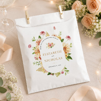 Garden Floral | Summer Wedding Favor Bag