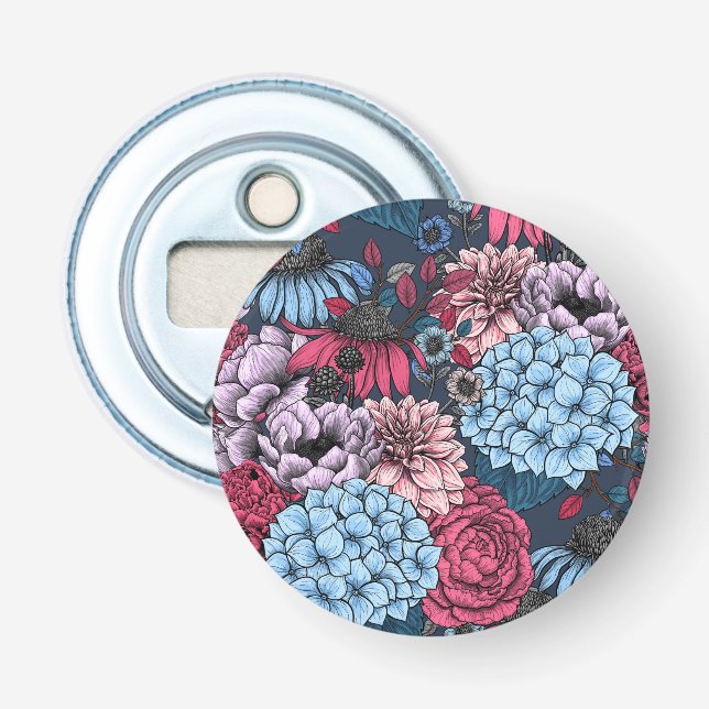 Garden florals bottle opener (Front)