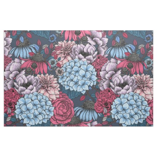 Garden florals fabric