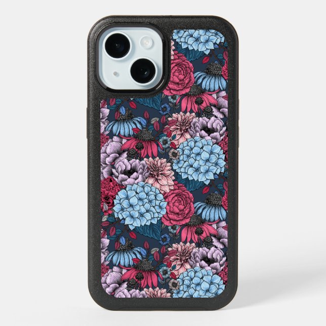 Garden florals iPhone 15 case (Back)