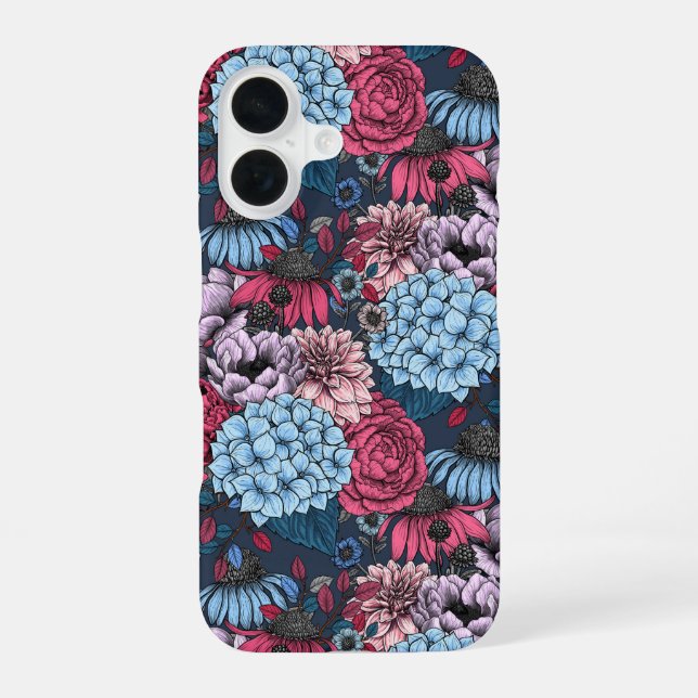Garden florals iPhone case (Back)