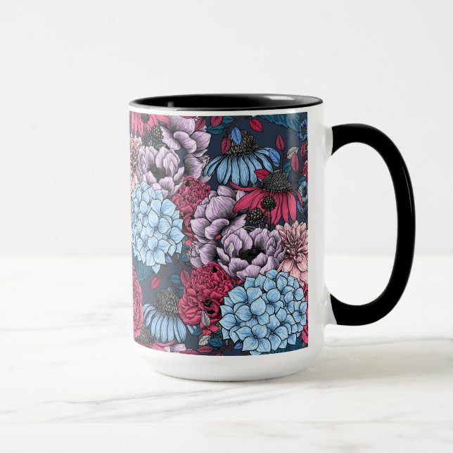 Garden florals mug (Right)
