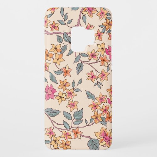 Garden Flourish Floral Seamless Pattern Case_Mate Samsung Galaxy S9 Case