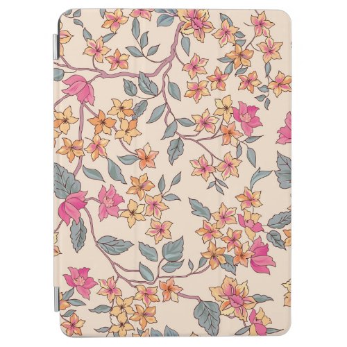Garden Flourish Floral Seamless Pattern iPad Air Cover