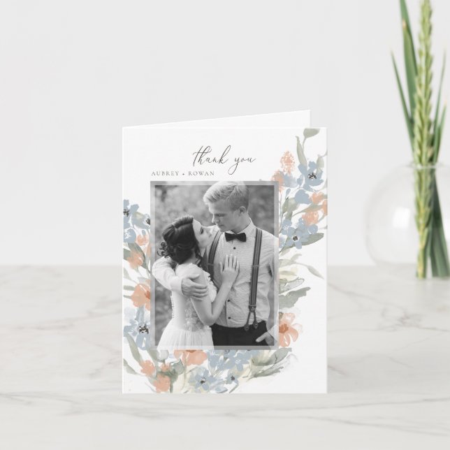 Garden Flourish Thank You Card (Front)