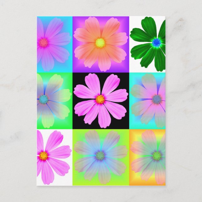 Garden Flower-9-postcard Postcard (Front)