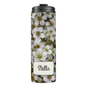 Garden Flower Botanical Photo any Name Thermal Tumbler