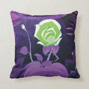Garden Flower Film Still Throw Pillow