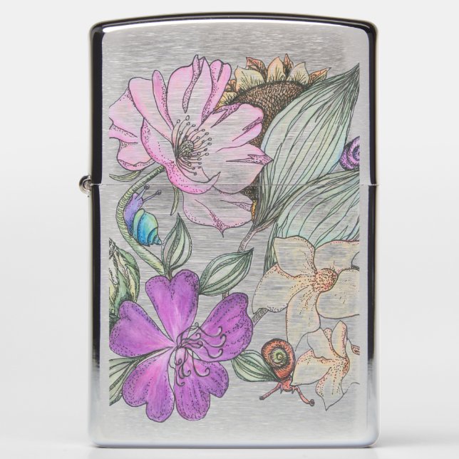 garden flower lighter (Front)