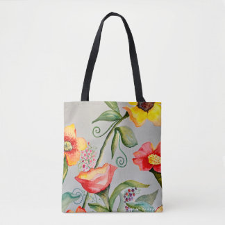 Garden Flower Tote Bag