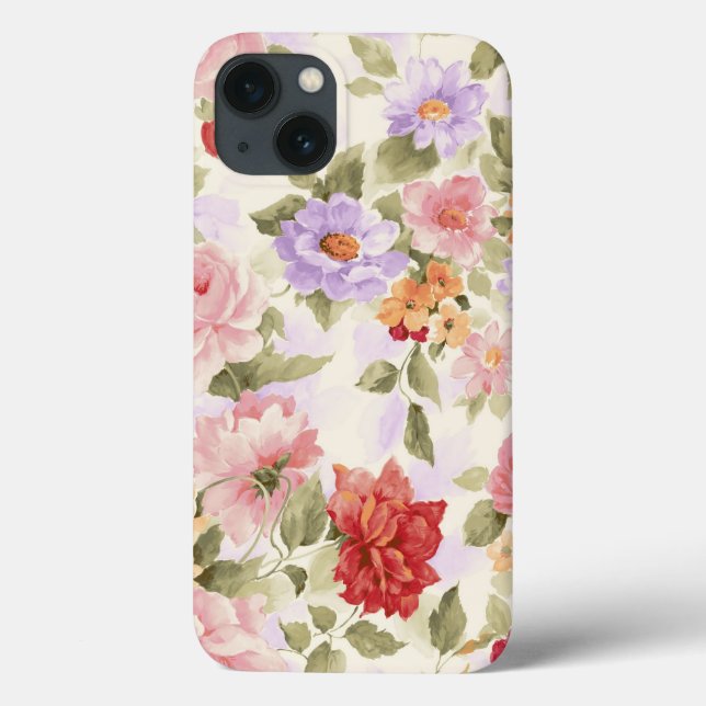 Garden Flowers Case-Mate iPhone Case (Back)
