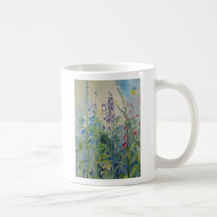 Garden Flowers Ceramic Mug