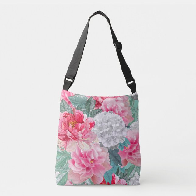 Garden Flowers Crossbody Bag (Creator Uploaded)