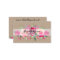 Garden Flowers Hair Stylist Salon Makeup Kraft