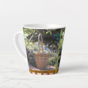Garden flowers Love my garden personal Latte Mug