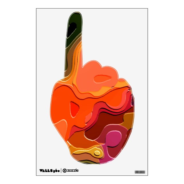 GARDEN FLOWERS WALL DECAL (Front)