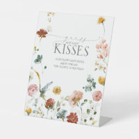 Garden Flowers Watercolor How Many Kisses