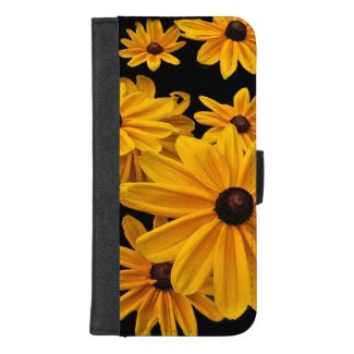 Garden Flowers Yellow iPhone 8/7 Plus Wallet Case