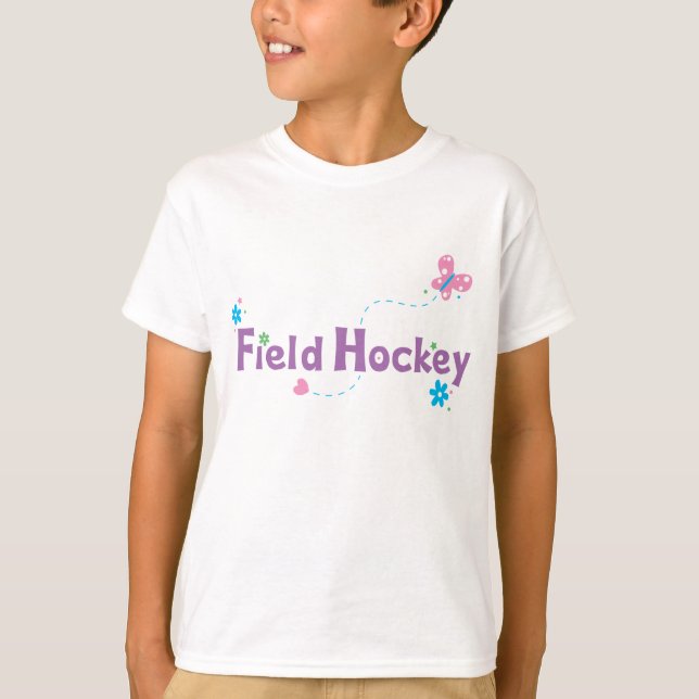 Garden Flutter Field Hockey T-Shirt (Front)