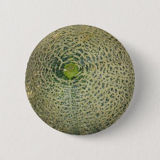 Garden Fresh Cantaloupe Button (Front)