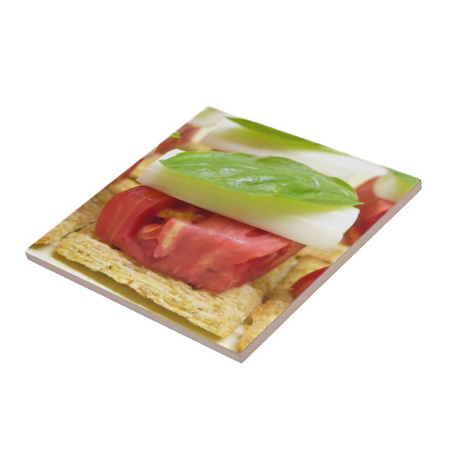 Garden Fresh Treat Ceramic Tile (Side)