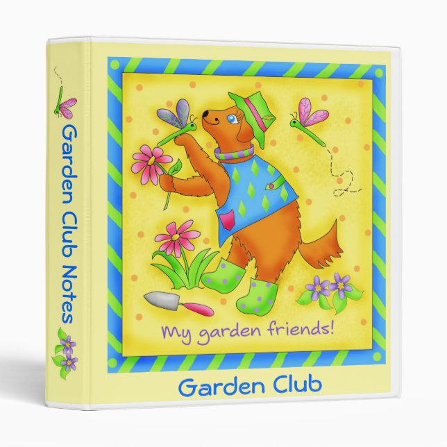 Garden Friends Binder (Front/Spine)