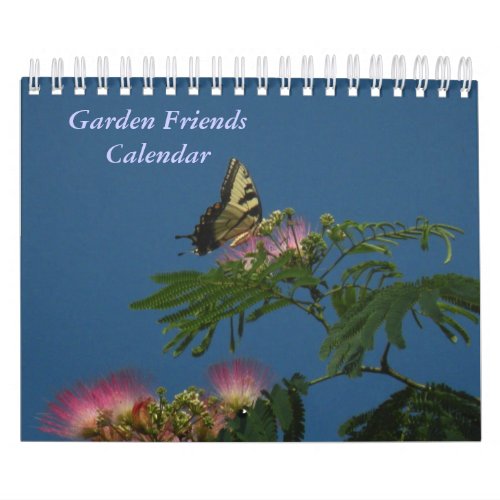 Garden Friends Calendar 2012